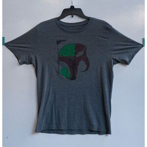 STAR WARS The Book of Boba Fett Crew Only T-Shirt Black Men's Size L Rare